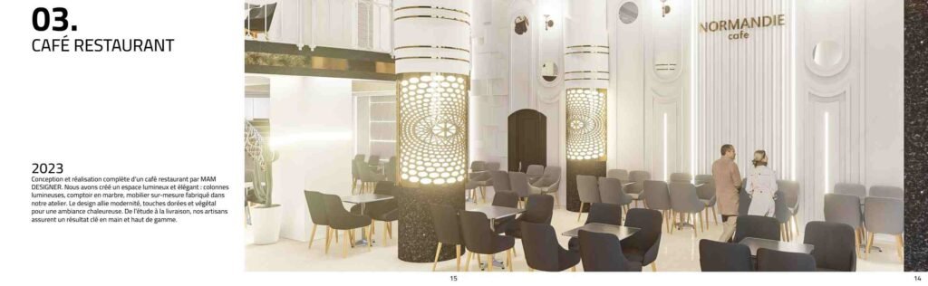 Café Restaurant — planche du portfolio source, page 8