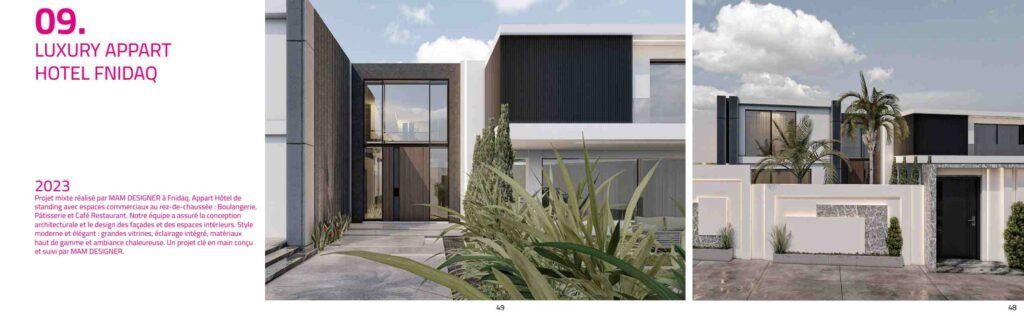 Luxury Appart Hotel Fnidaq — planche du portfolio source, page 25