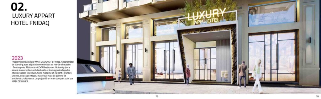 Luxury Appart Hotel Fnidaq — planche du portfolio source, page 40